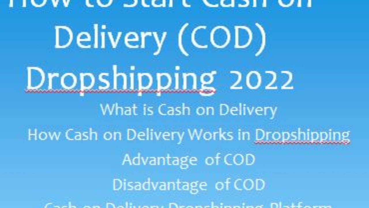 Cash on Delivery (COD): What It Is and How It Works