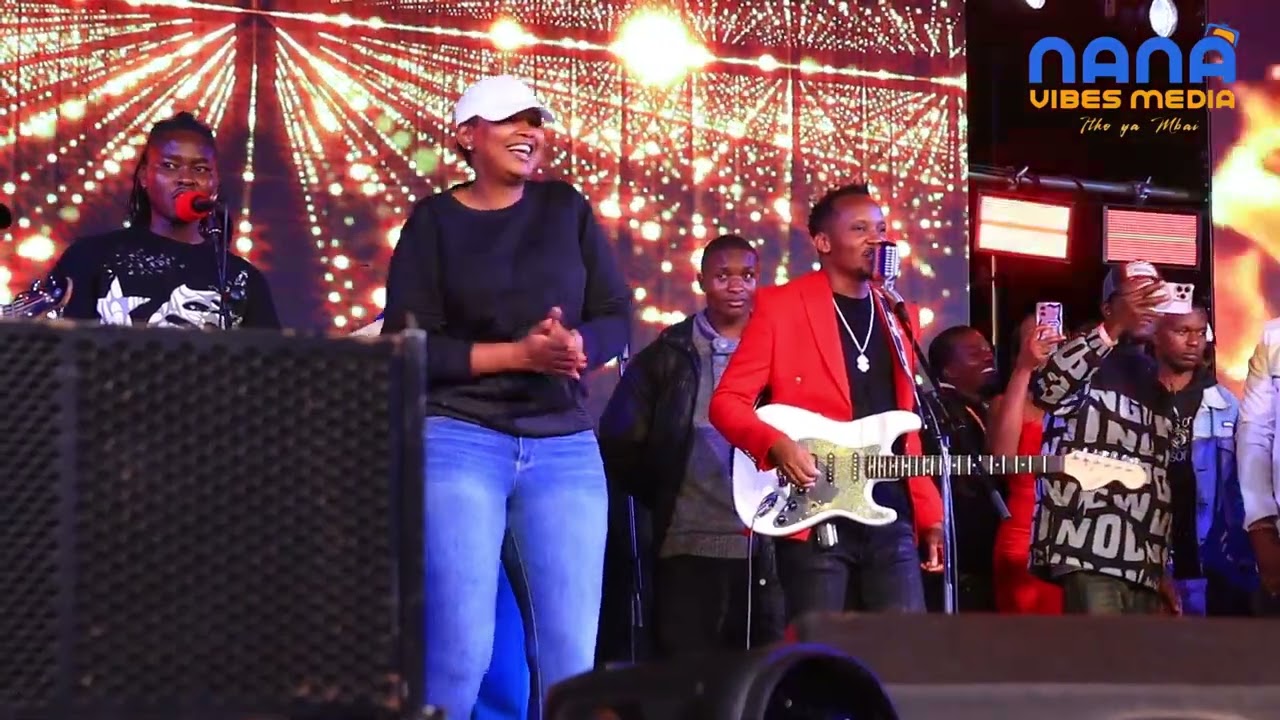 SENATOR KAREN NYAMU DANCING WITH ALEX KASAU DURING KAMBA FESTIVAL 2025