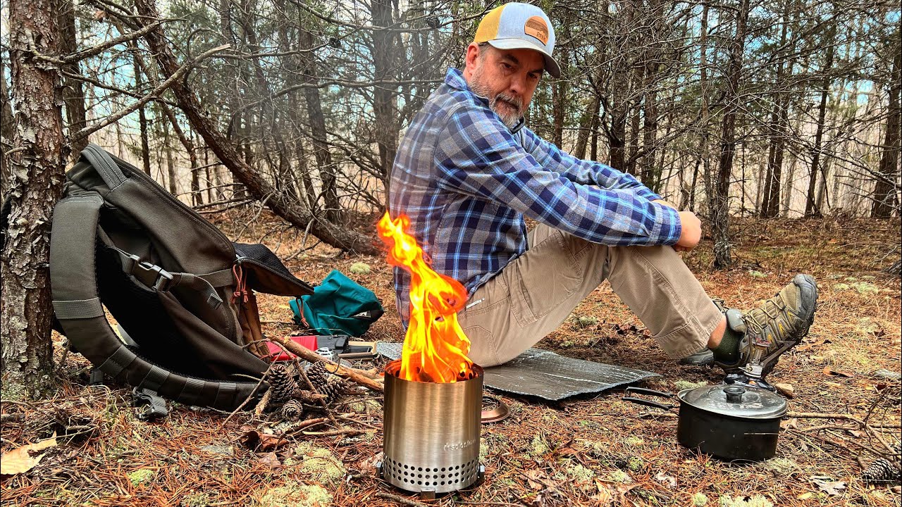 Тестирование печки Solo Stove Mesa в условиях бездорожья.