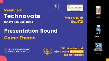 Technovate - An Innovation Bootcamp Presentations (Theme: Game)
