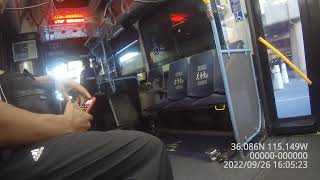RTC Route 109 - Marksman Officer Also Gets Into the Same Bus - 20220926T155535PDT