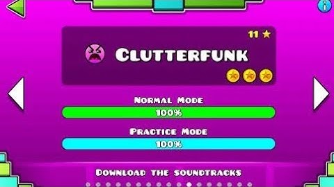 Geometry Dash | Clutterfunk (no-clip run)