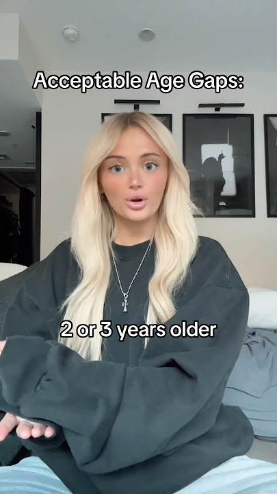 What’s an acceptable age gap?? #dating #relationship #marriage