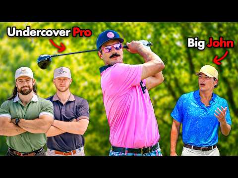 We Sandbagged BIG JOHN with a Secret Pro Golfer...