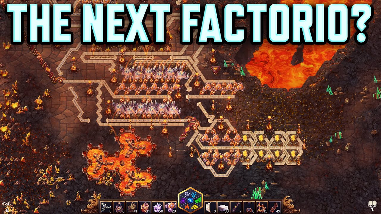 NEW AUTOMATION GAME: MoteMancer - Factorio For Wizards