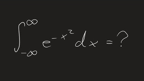 How to quickly solve the Gaussian Integral