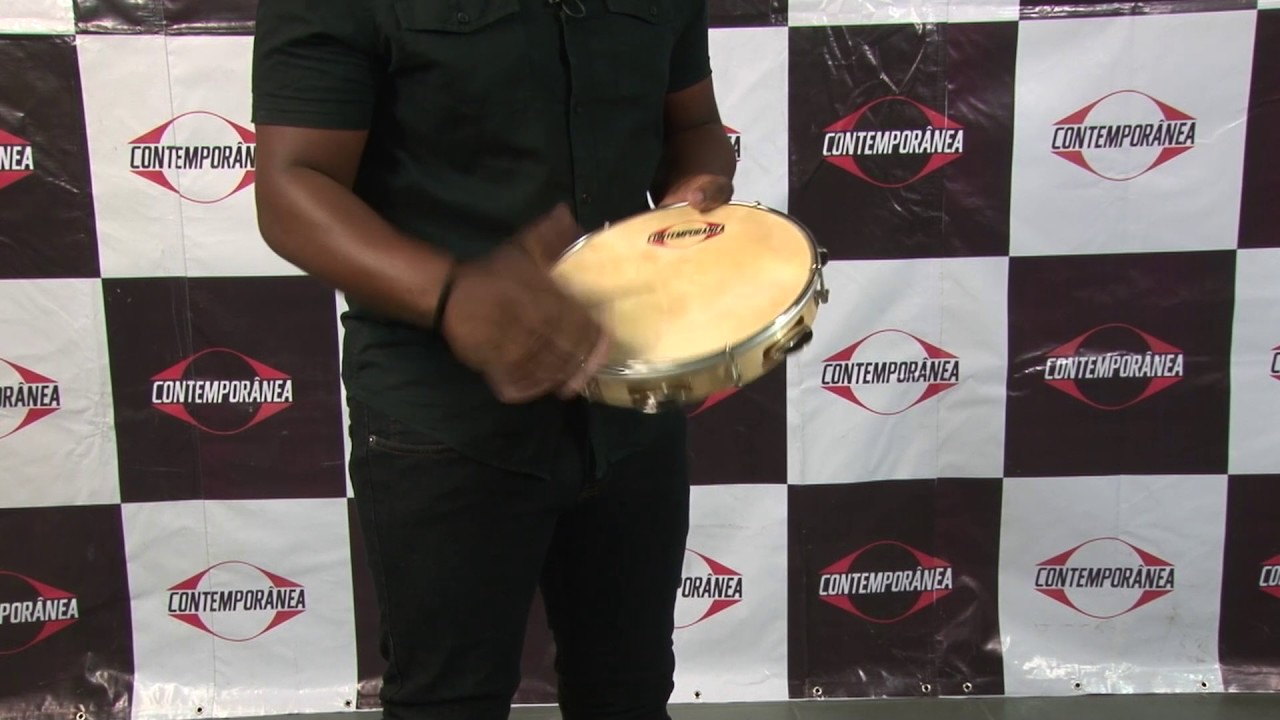 Pandeiro Contemporânea Madeira 10