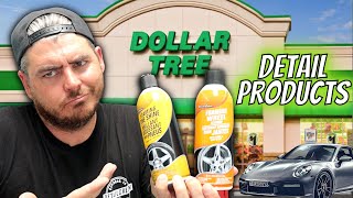 Dollar Store Detail Products? Dollar Tree Tire Shine and Wheel Cleaner