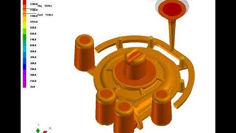 gear pump casing simulation using procast