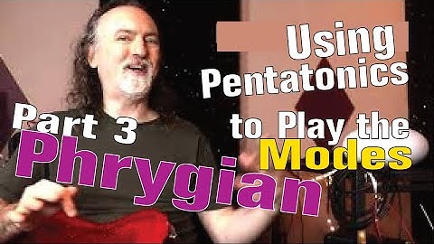 Using the Pentatonic Scale to Master the Modes (Pt. 3:  Phrygian)