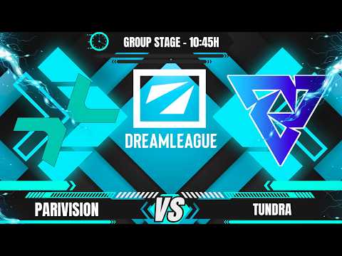 [PT-BR] PARIVISION X TUNDRA - GROUP STAGE - DREAMLEAGUE 29 - @JAPALOKY