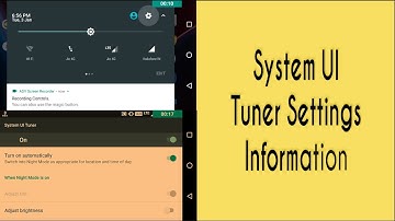 Android Nougat System UI Tuner Settings Features demonstrated on Moto G4 Plus