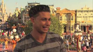 Paul delvecchio, aka "dj pauly d" from the hit mtv series "jersey
shore," was at magic kingdom to announce his involvement as one of
featured perform...