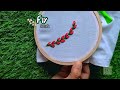 Fly stitch tutorial for beginners 🙂❤ #viral #viralvideo #handembroidery #embroidery #stitch