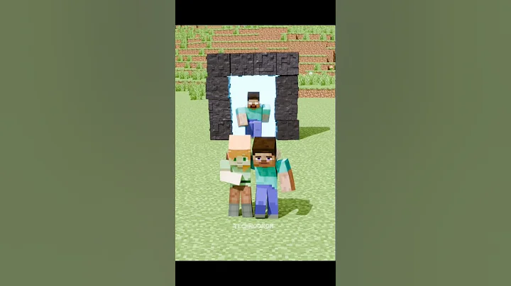 Minecraft Herobrine VS Roblox Herobrine 💀 | Minecraft Animation