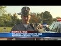 Police officer hit by vehicle