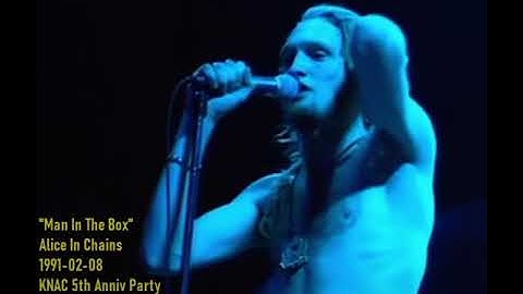 Alice In Chains - Man In The Box Live 1991-02-08