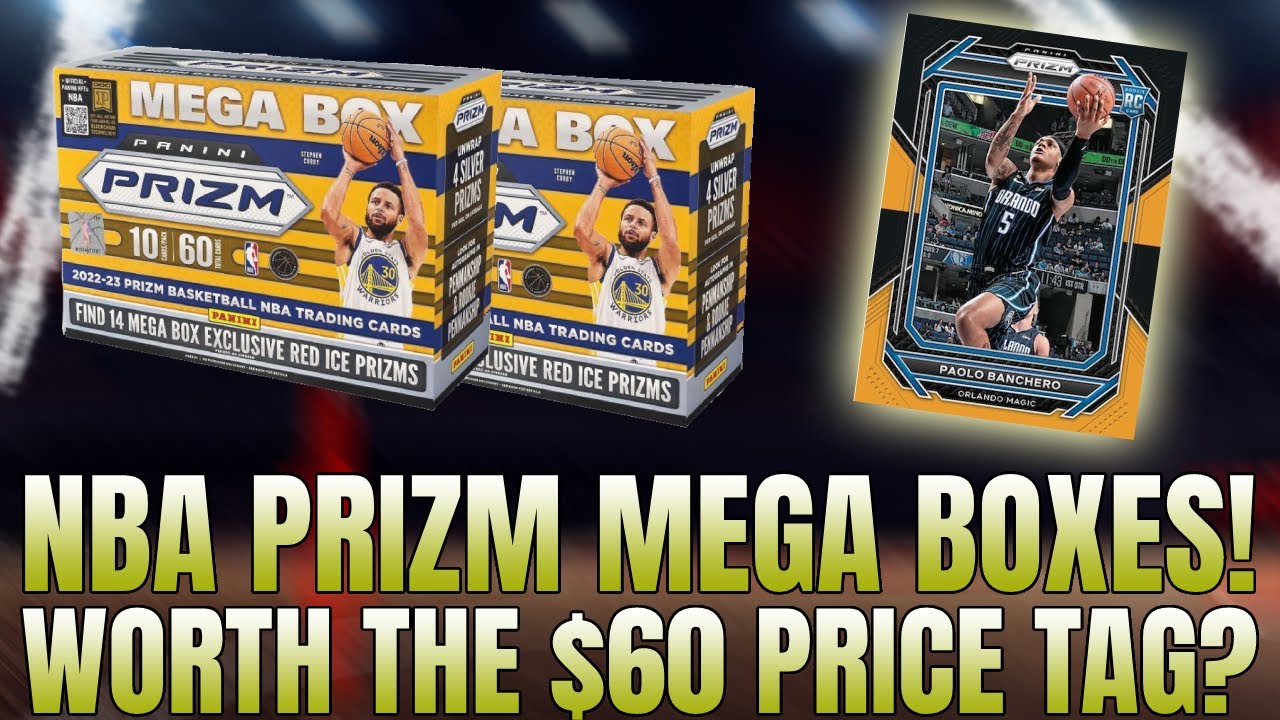NBA PRIZM MEGA BOXES ARE BACK! AWESOME ROOKIE SPORTS CARD PULLS! 2023