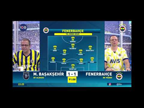 Başakşehir 1-2 Fenerbahçe | FB TV GOL ANLARI (ÇILDIRDILAR!!)