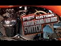 AF Kustoms Air Ride Center Stand Switch Install Harley