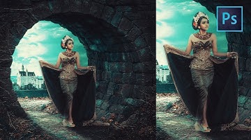 [ Photoshop Tutorial ] Making Simple Conceptual Manipulation Scene Effect