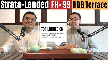 Strata Landed Vs Non Strata I Freehold Landed or 99 I HDB Terrace