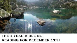 The one year bible NLT reading for December 13th Revelation 4:1-11