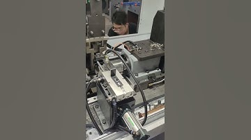 Short pipe double ends chamfering machine