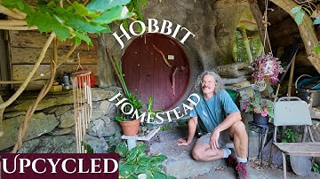 Man Lives Underground in Hand-Built Hobbit House Homestead