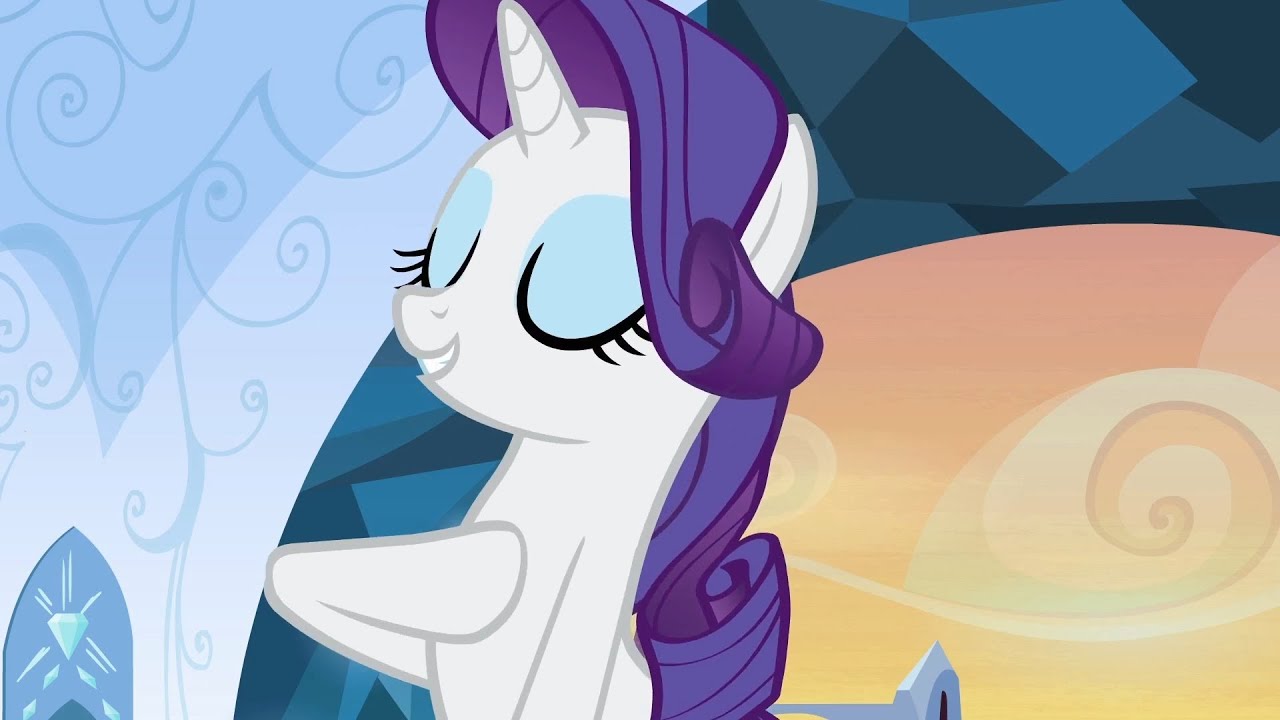 Rarity - I'm telling you, if I had a crown like that, I would never ...