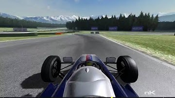 netKar Pro 1.1 Beta 2/3 : F1600 onboard lap around Aosta