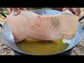 Tasty Crispy Pork Belly Fried Holy Basil Recipe / Kdeb Cooking