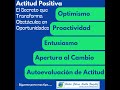 Actitud positiva #elpoderdelpensamientopositivo