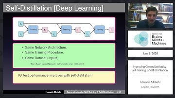 Improving Generalization by Self-Training & Self Distillation