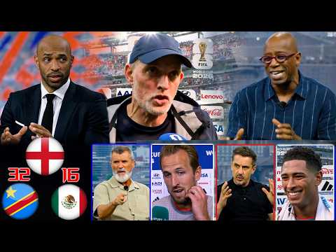 England vs Panama 2-0 Roy Keane & Ian Wright Go Crazy as England to Face Mexico in Round of 16 🔥