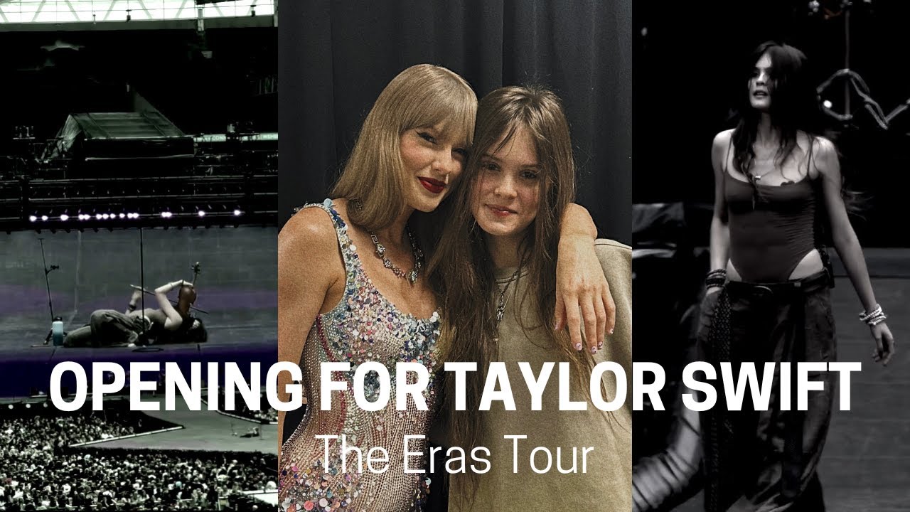 What's it like opening for Taylor Swift | The Eras Tour