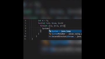 Half pyramid with number using java language
