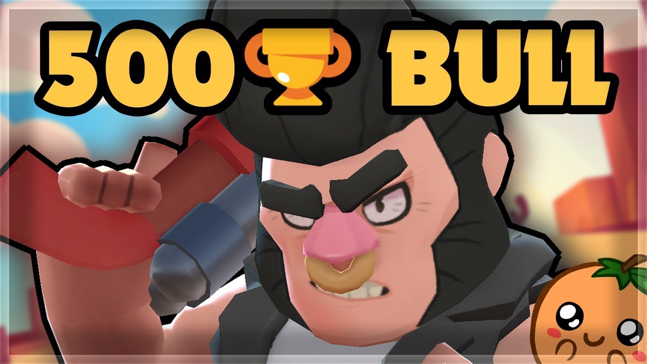 Speed Pushing In Heist With Bull To 500 Trophies Brawl Stars Youtube - photo brawl stars bull