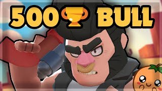 SPEED Pushing in Heist with BULL to 500 Trophies | Brawl Stars ????
