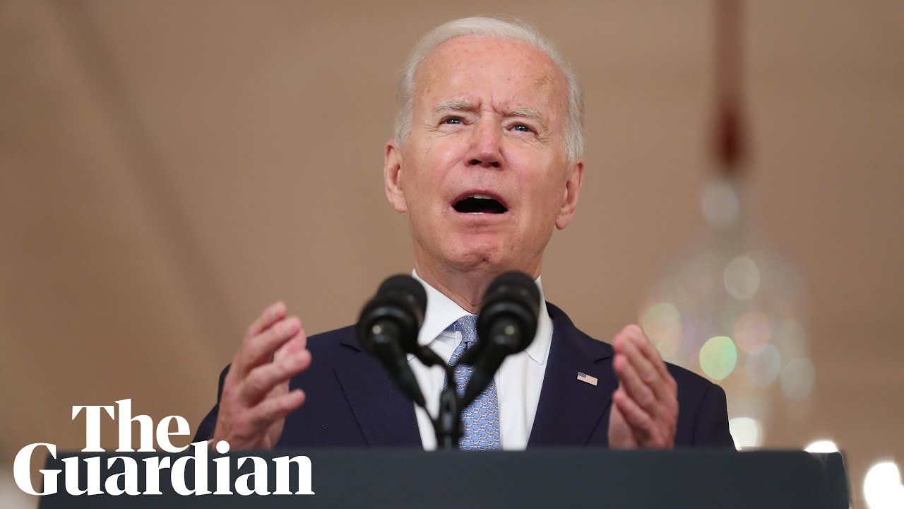 Joe Biden delivers remarks on ending the war in Afghanistan – watch live