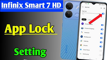 infinix smart 7 hd me app lock kaise lagaye | how to set app lock infinix smart 7 hd