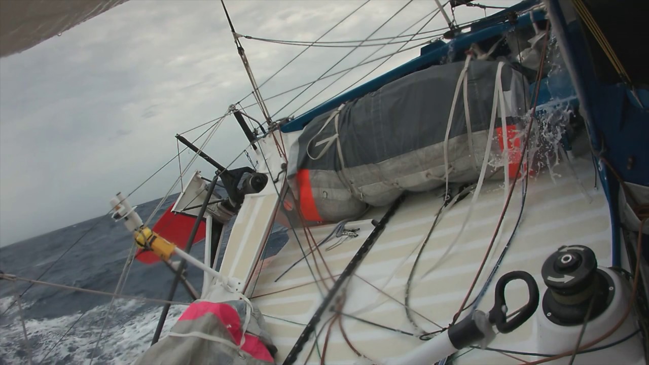 J19 : Jean-Pierre Dick Félicite Alex Thomson / Vendée Globe