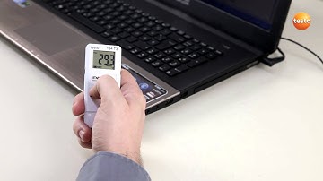 testo 184 USB Data Logger - Step 3 - How to set up time marks