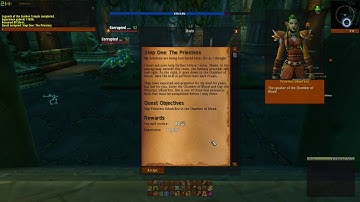 Step One: The Priestess | WoW Quest (Updated Version 2016)