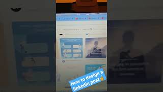 How to design a linkedin post☝️