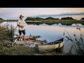 Solo Canoe Camp || CATCH AND COOK || BUSH TUCKER