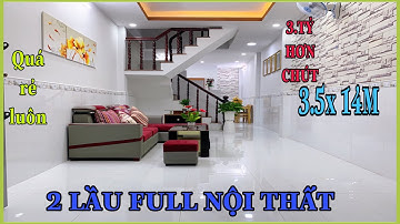 Bán Nhà Gò Vấp ✅ NHÀ GÌ MÀ RẺ QUÁ TRỜI ƠI HƠN 3 TỶ CÓ NGAY NHÀ 2 LẦU 4 PN FULL NỘI THẤT XEM NGAY