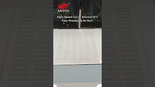 High-Speed Clean Cut for 0.6mm Silicone HTV—Full Logo Precision,Easy Weeding #htv #lasercutting