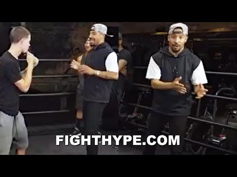 ANDRE WARD MASTER CLASS ON THE ART OF COUNTERPUNCHING: "DISCOURAGE OPPONENT FROM THROWING PUNCHES"