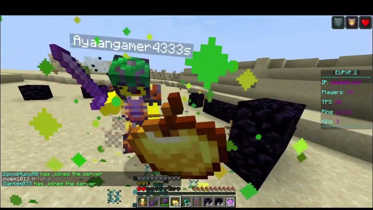 I did MINECRAFT PVP with my friend and this is how it turned out......